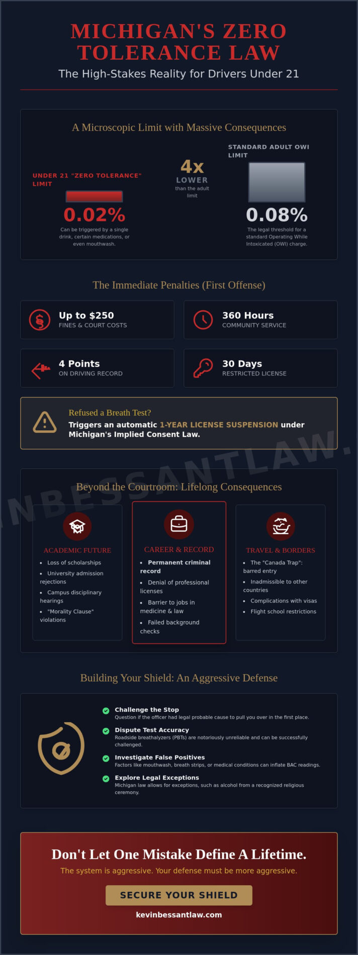 Lawyer for DUI Under 21 Detroit: Aggressive Shield for Your Future