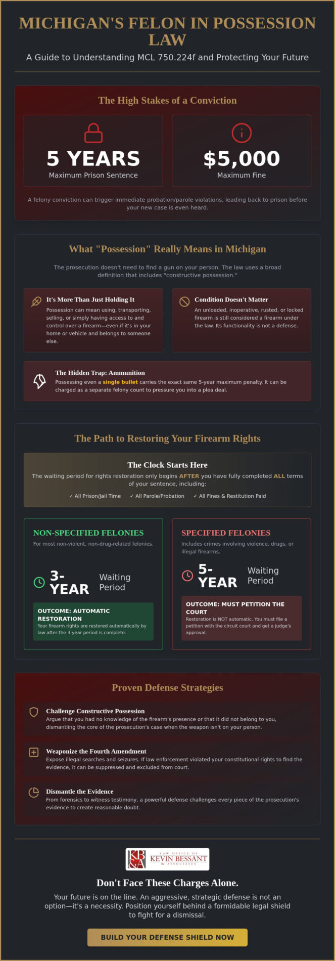 Defense for Felon in Possession of a Firearm in Michigan: Protecting Your Rights in 2026