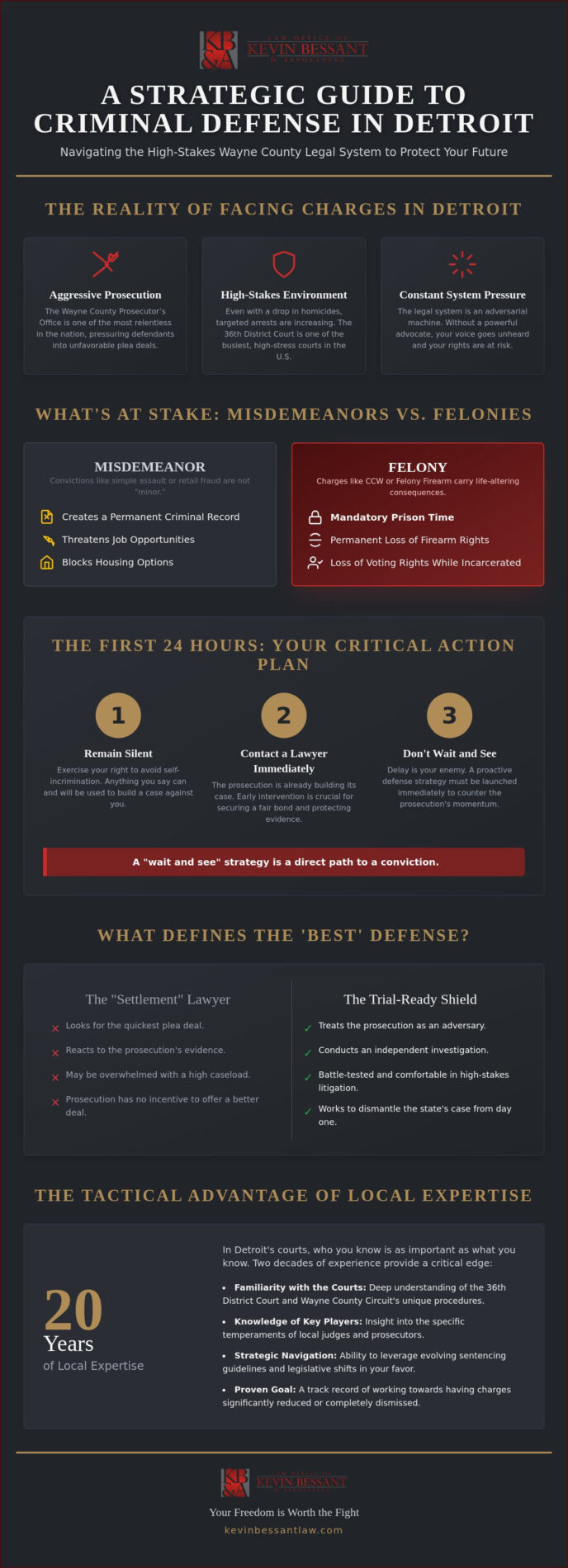 Best Criminal Defense Lawyer in Detroit: Expert Local Help