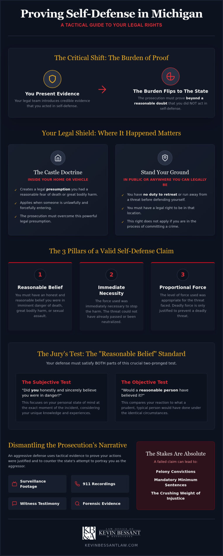 Proving Self Defense in Michigan: The Strategic Shield for Your Freedom